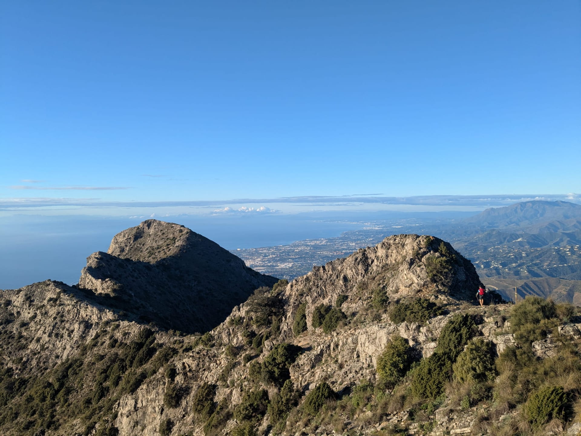 PR-A 168 Pico de la Concha desde el Refugio de Juanar